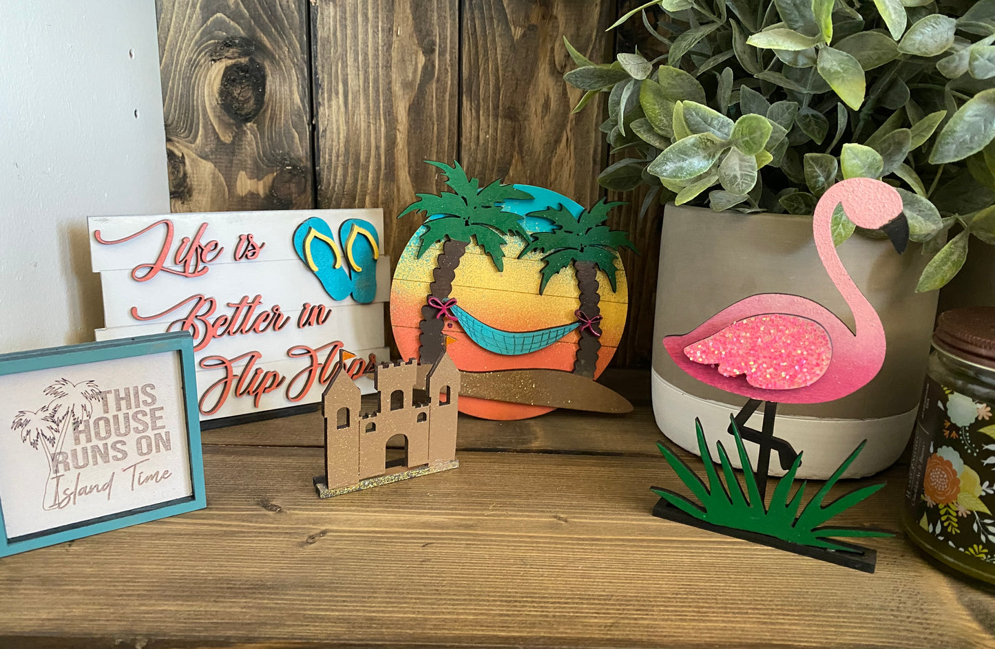 Island Getaway Tiered Tray