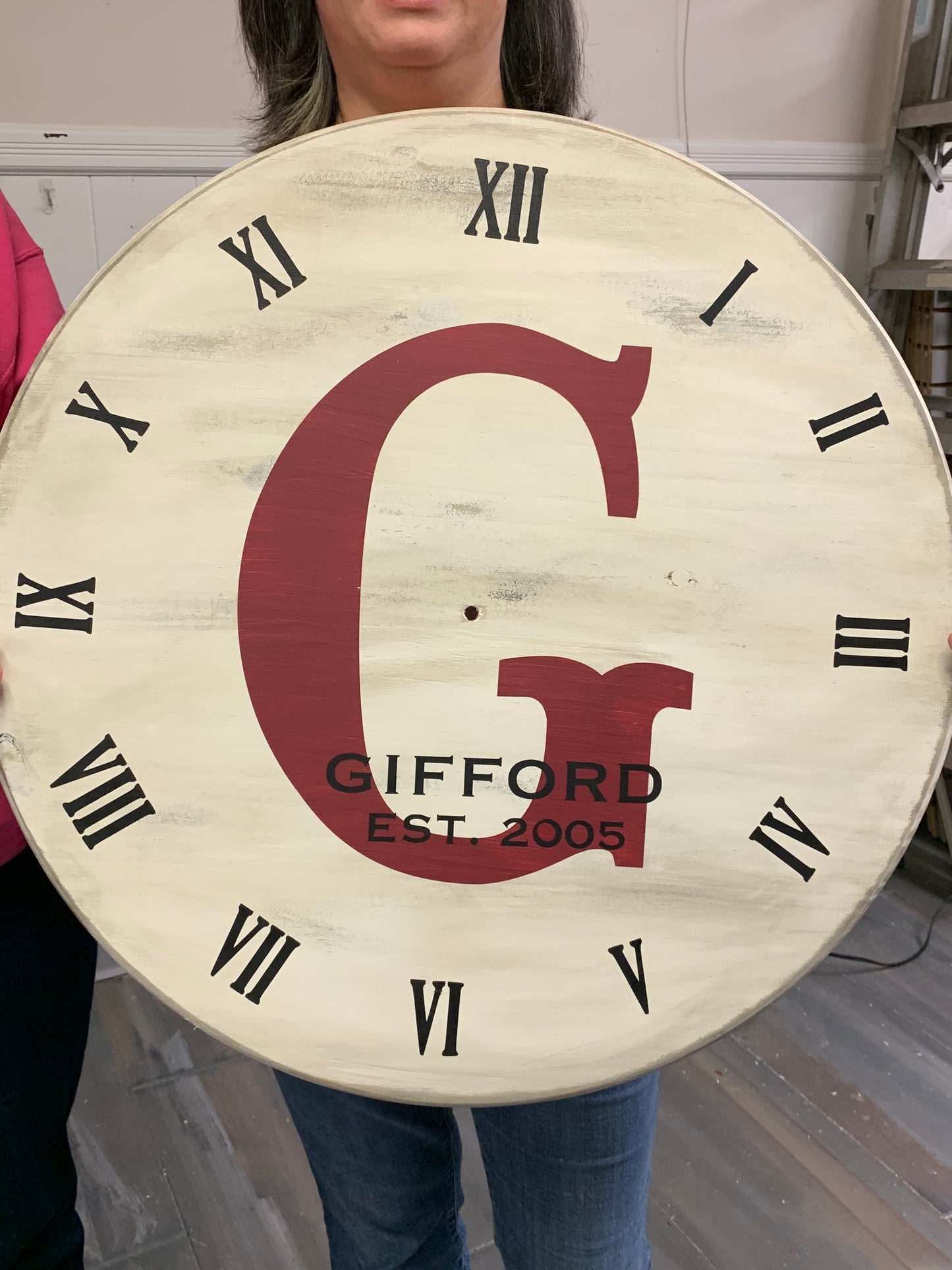 Farmhouse Clock, 24"