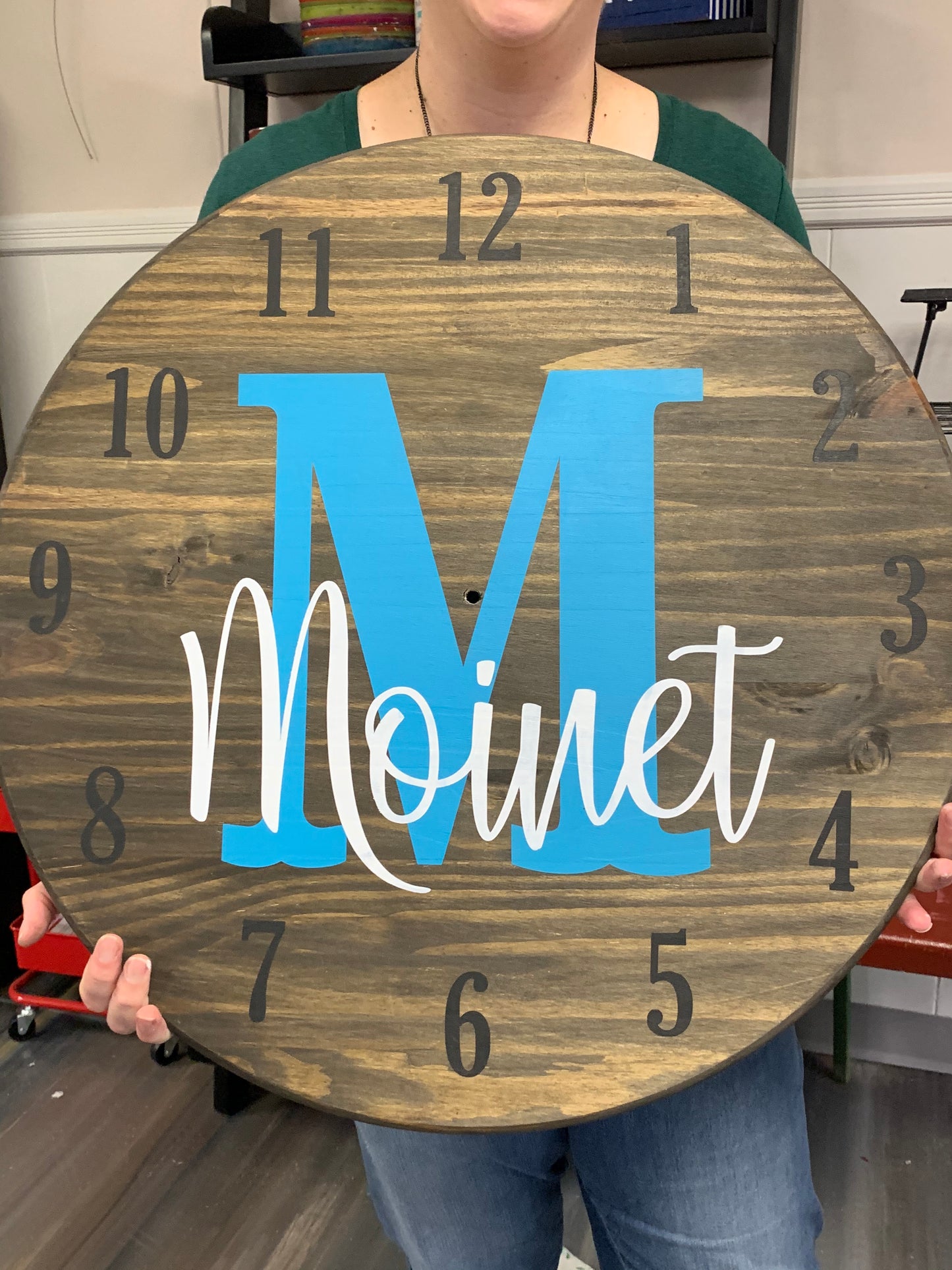 Farmhouse Clock, 24"