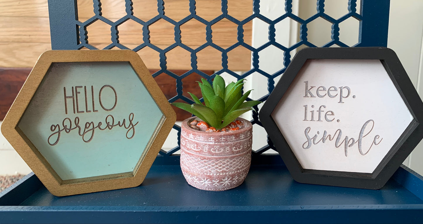 Trinket Dish/Tiny Sign GLOWFORGE ready