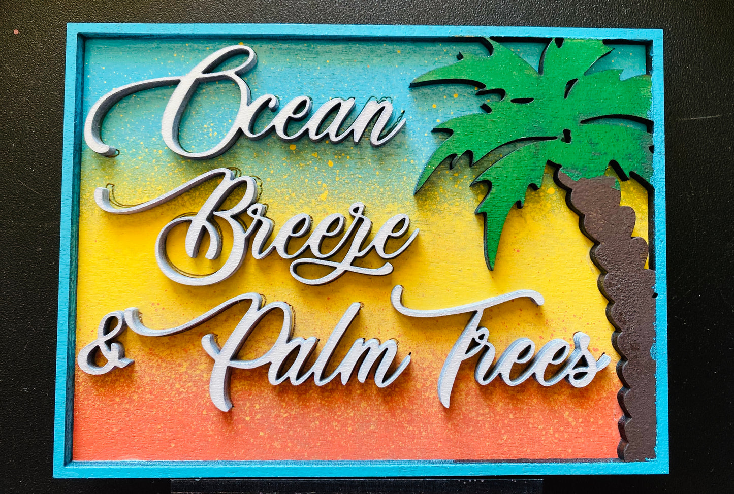 Island Getaway Tiered Tray