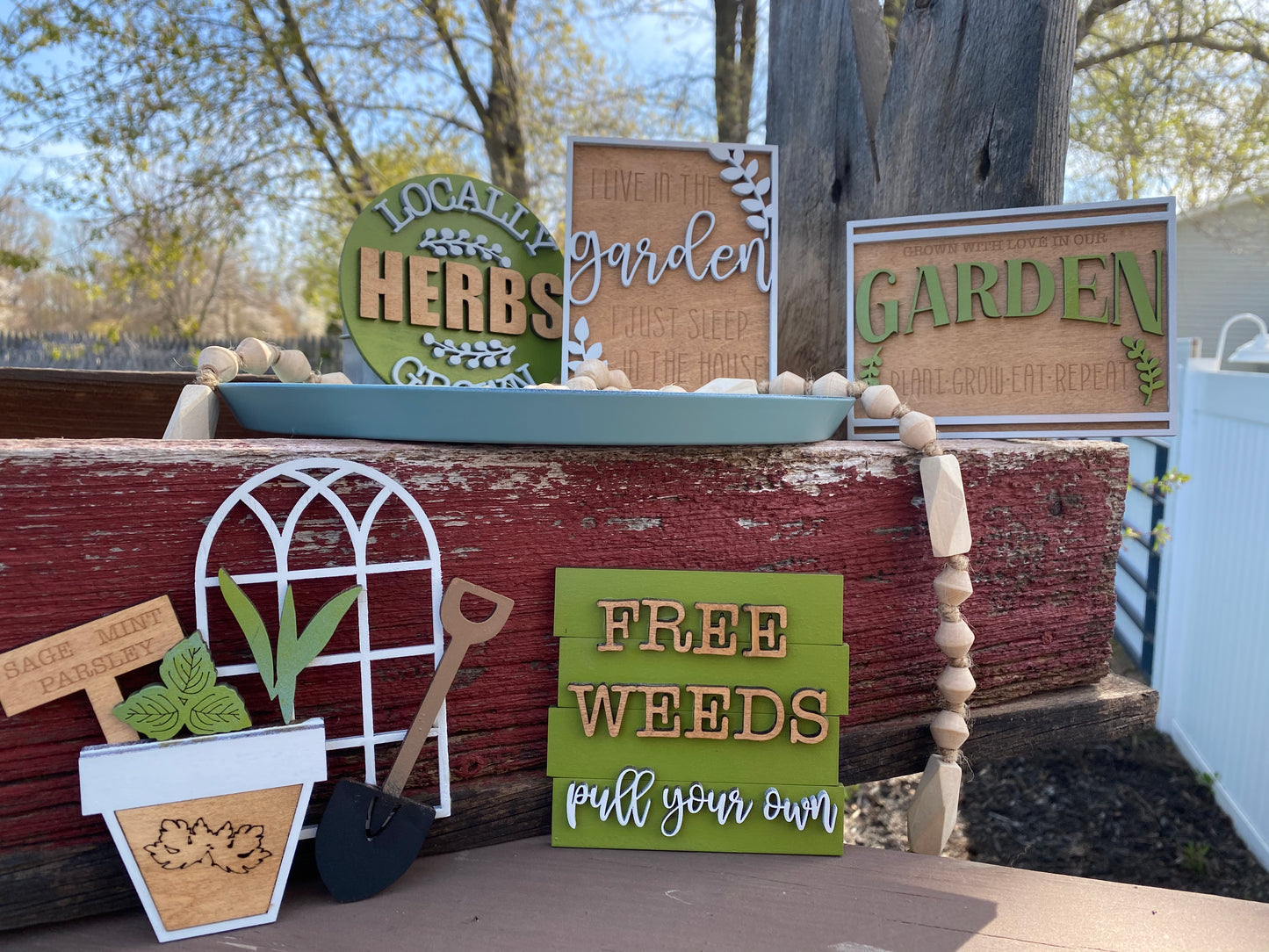 Garden Tiered Tray Kit