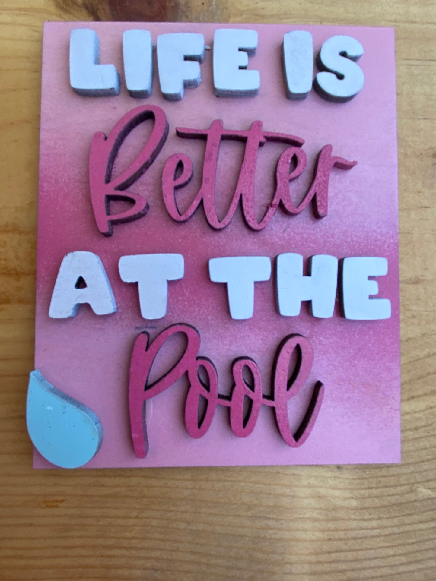 Pool Tiered Tray Kit