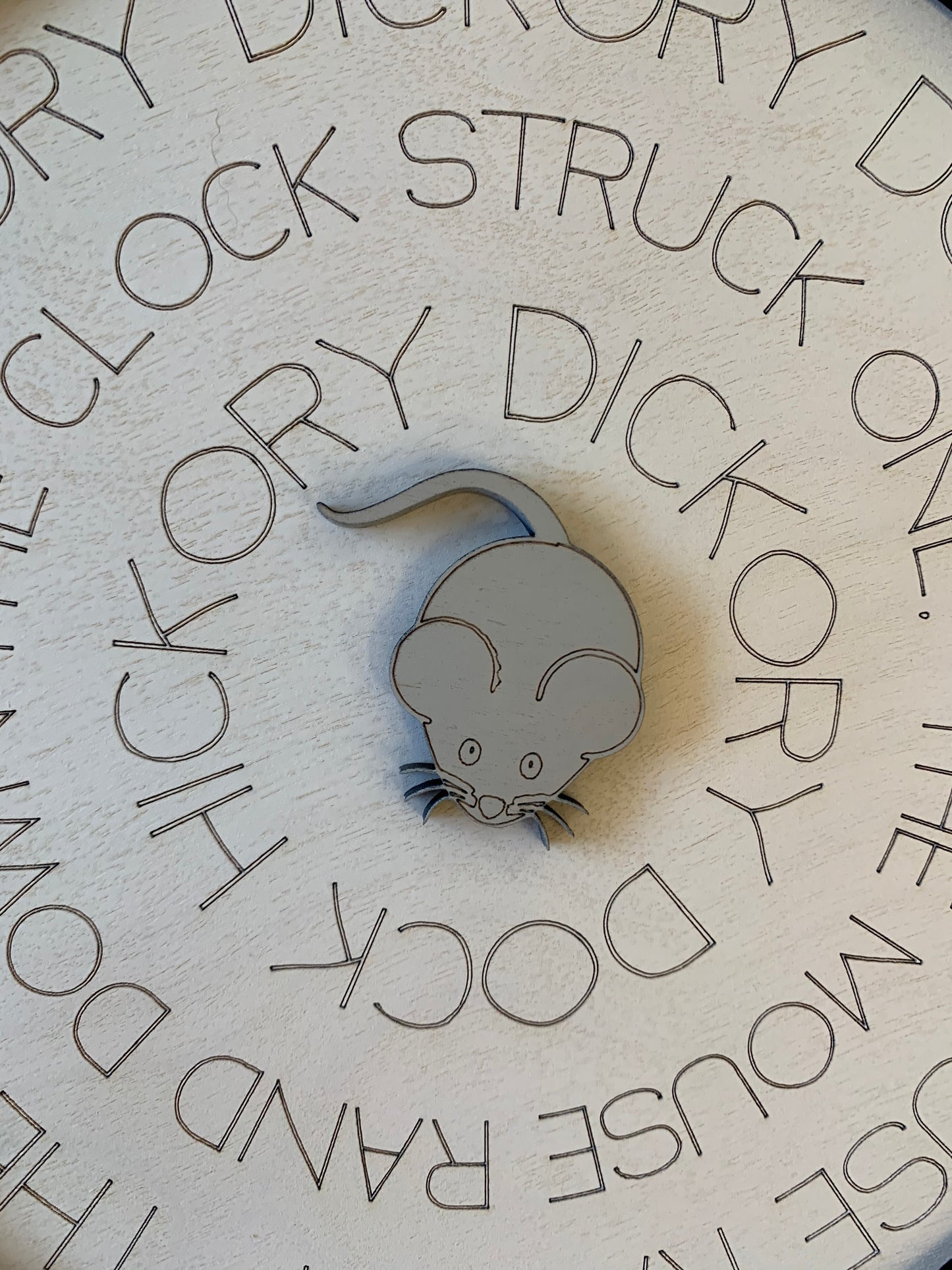 Layered Round Nursery Rhymes Laser Ready SVG File Glowforge