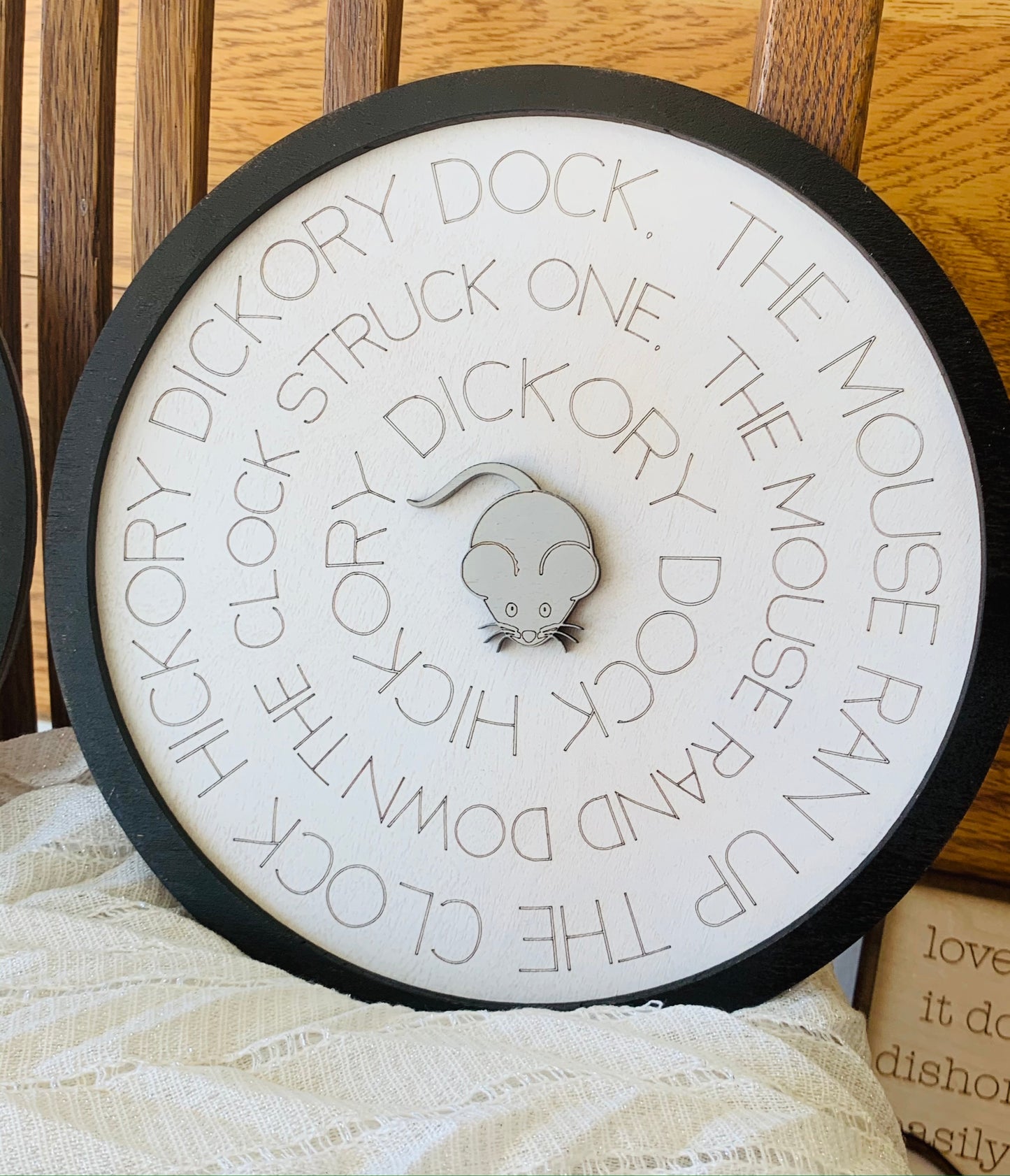 Nursery Rhyme Round BUNDLE of TEN SVG FILES Laser Ready Glowforge