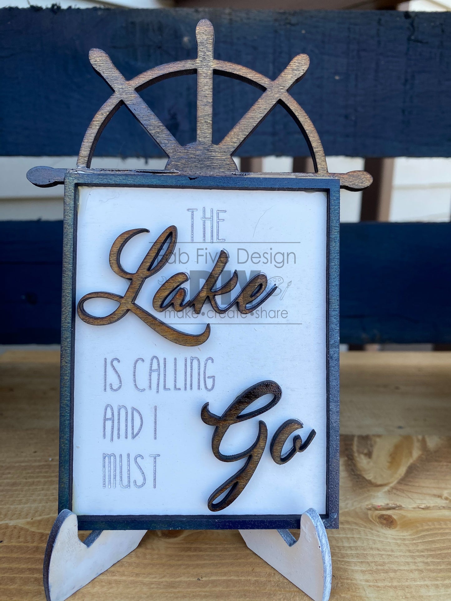 Lake Life Tiered Tray