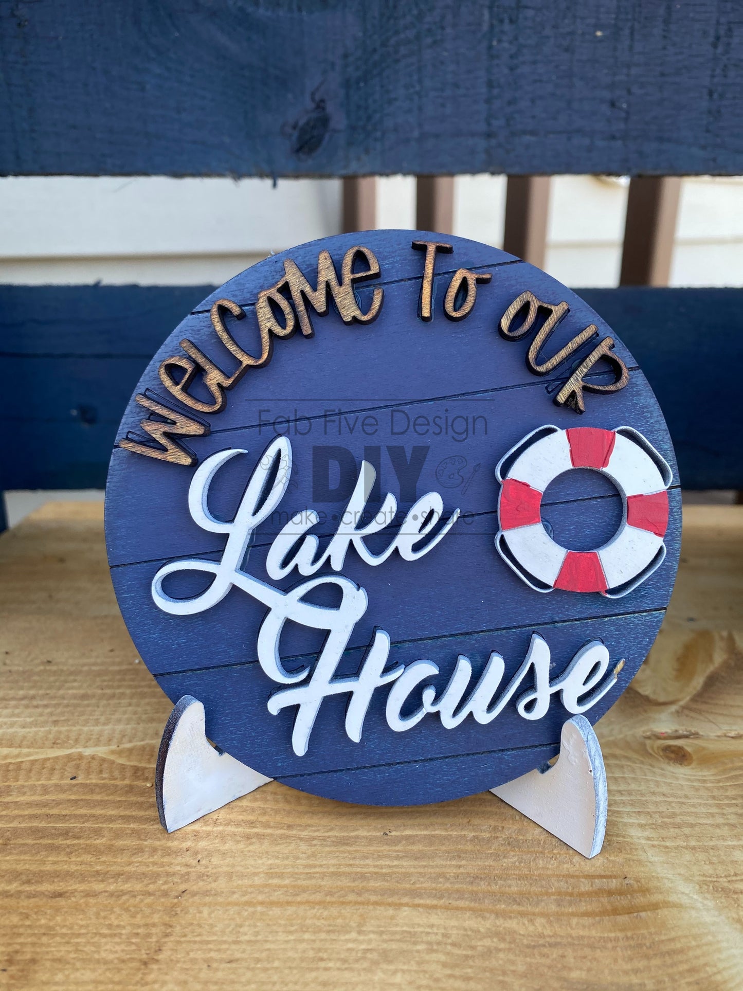 Lake Life Tiered Tray