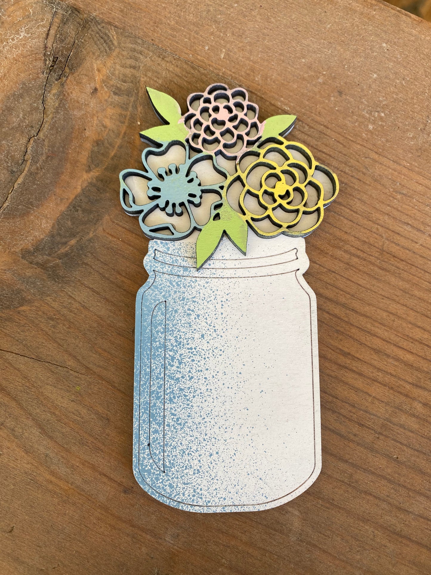 Spring Theme Tiered Tray