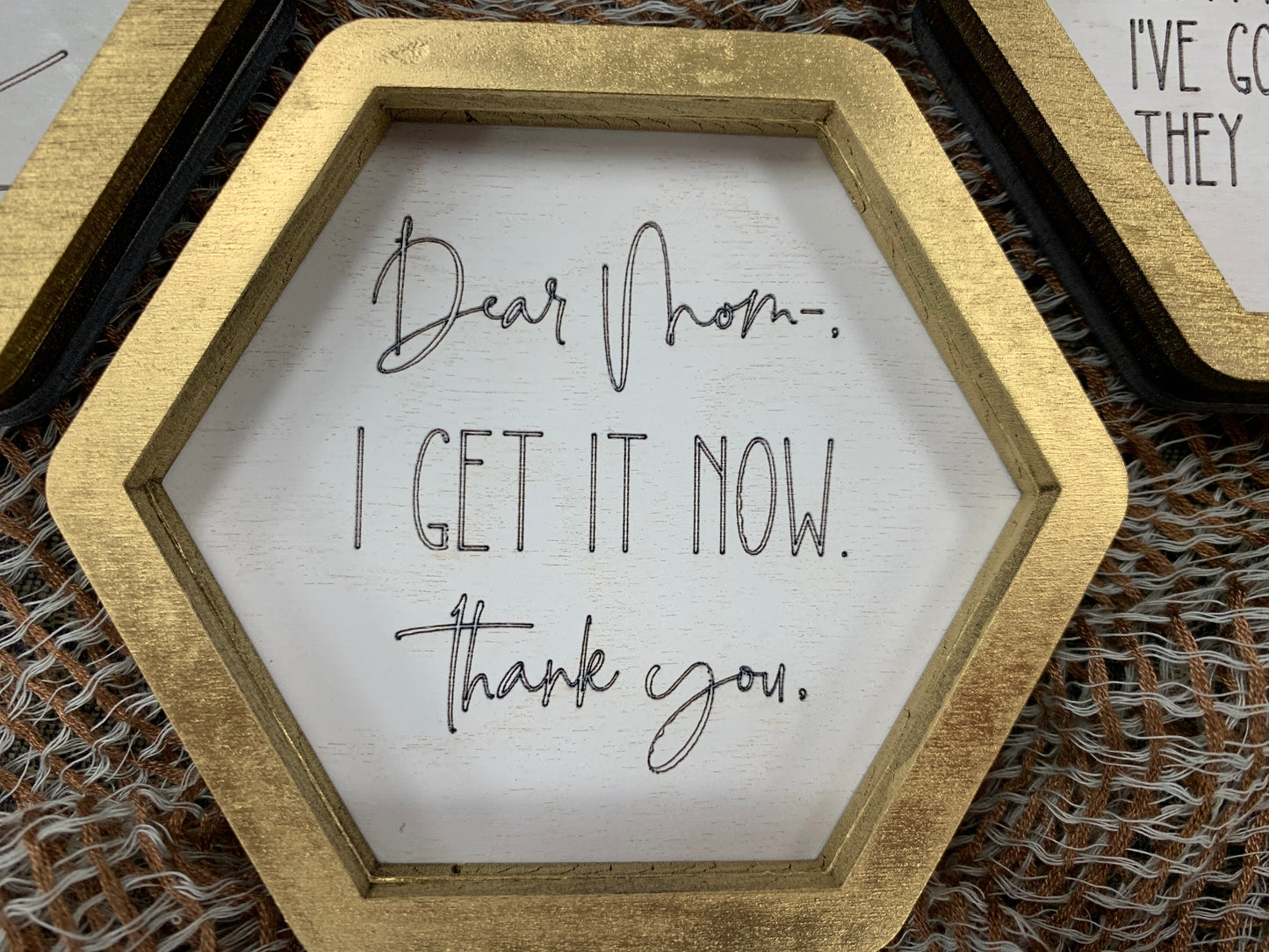 FUN MOM Trinket Dish/Mini Sign GLOWFORGE SVG FILE LASER