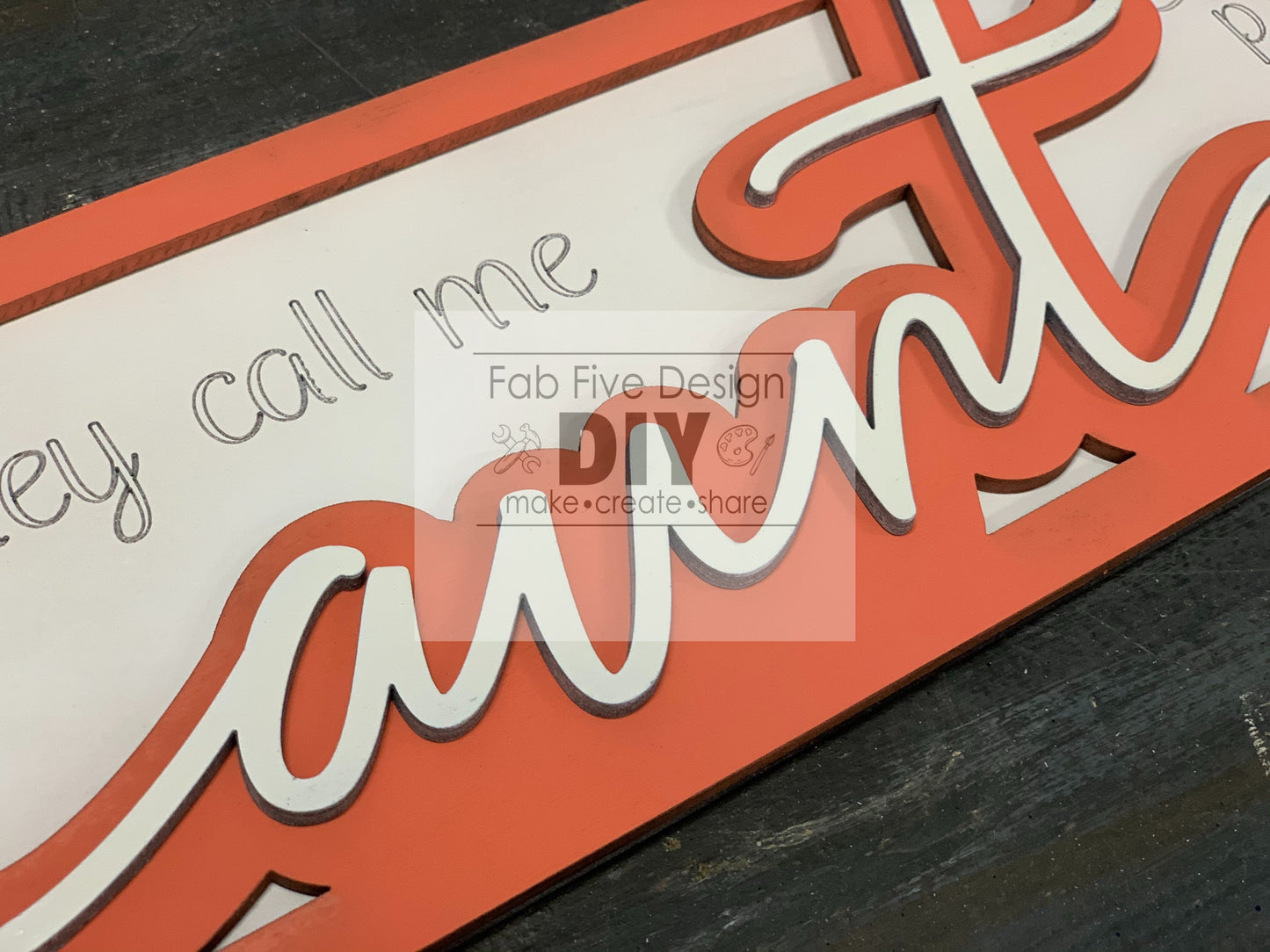 Women in Our Lives Layered Sign Bundle A: SVG Files Laser Cut Glowforge Ready