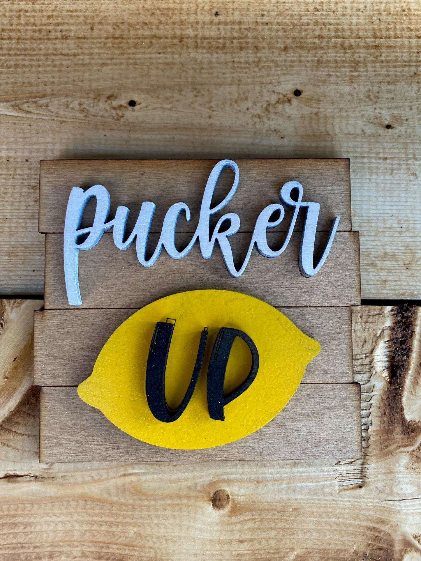 Lemon Tiered Tray Kit