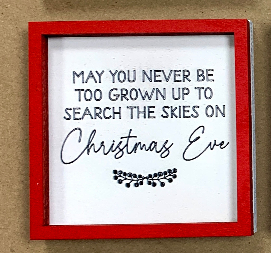 Holiday Farmhouse Miniature Christmas SVG Laser Ready File