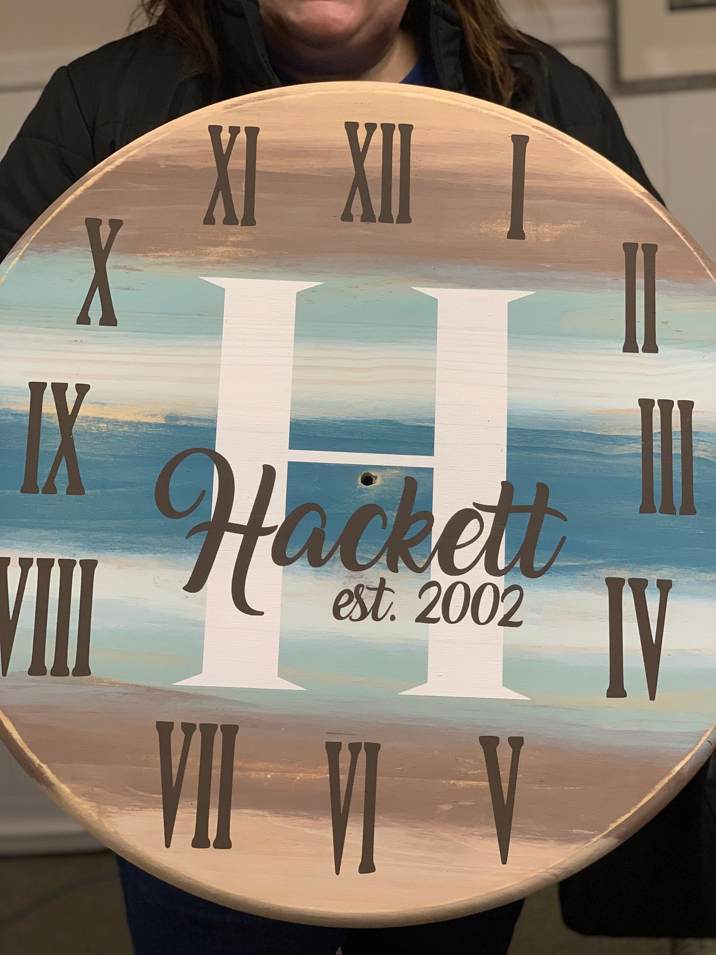 Farmhouse Clock, 24"