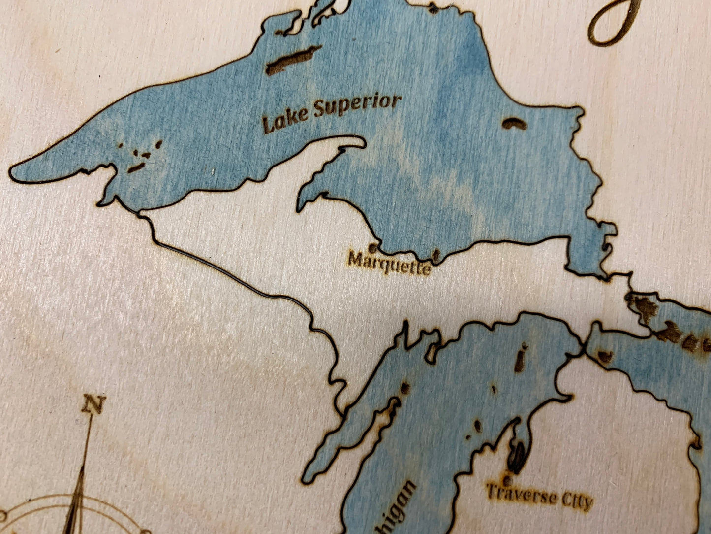 Michigan and the Five Great Lakes Puzzle