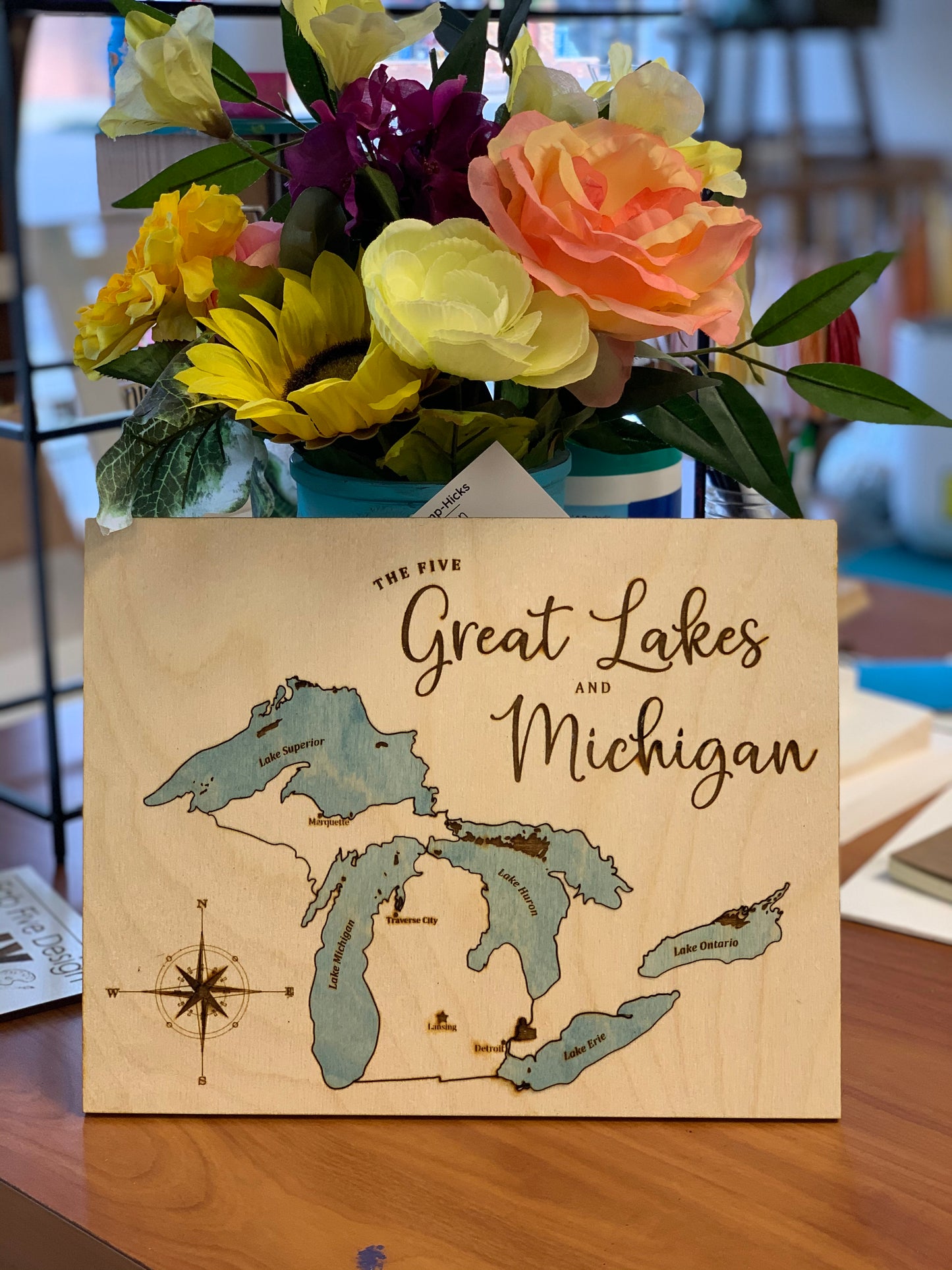 Michigan and the Five Great Lakes Puzzle