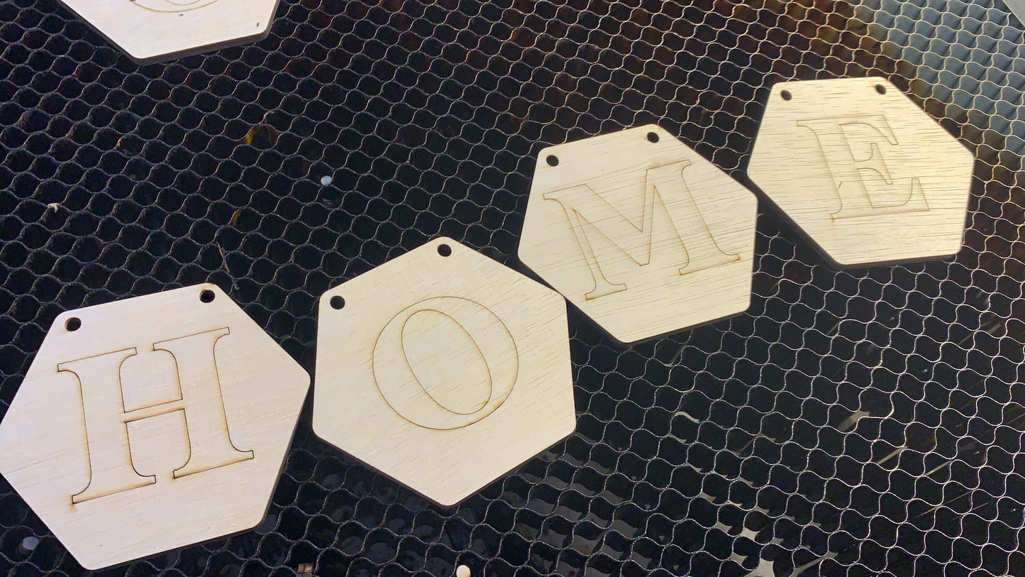 Fall Autumn Trinket Dishes Set of 6 Laser Ready SVG Files