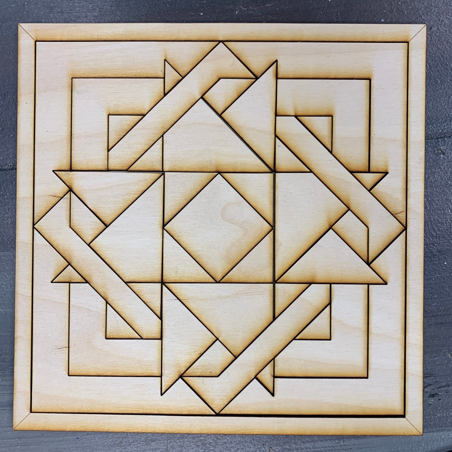 Woven Square Barn Quilt