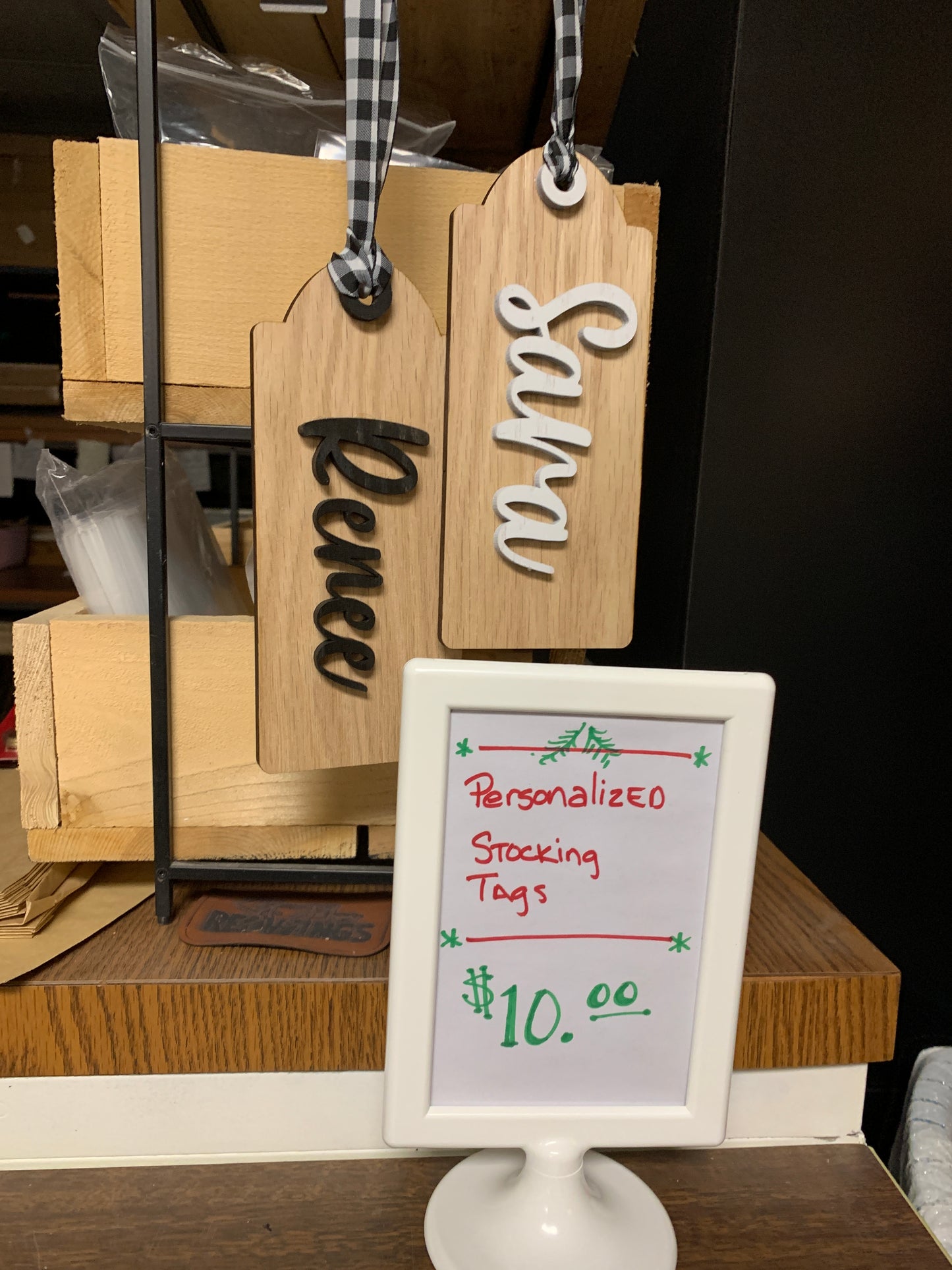 Personalized Stocking Tags