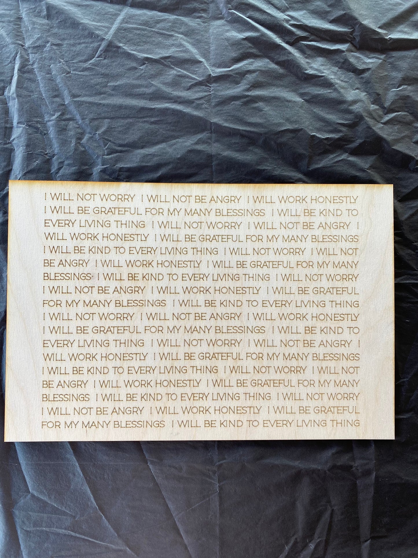 Reiki Principles Layered Sign SVG Laser Ready File