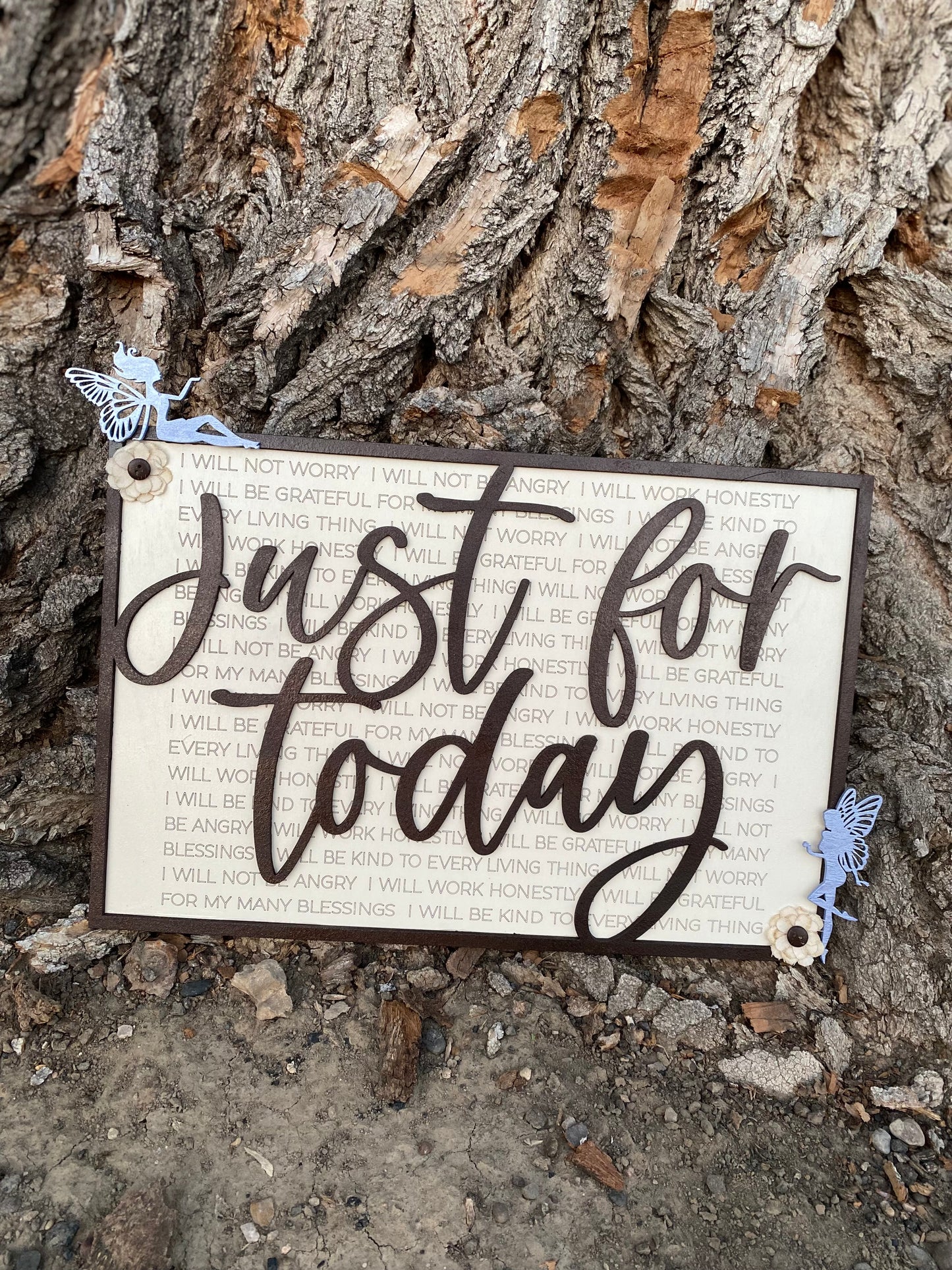 Reiki Principles Layered Sign SVG Laser Ready File