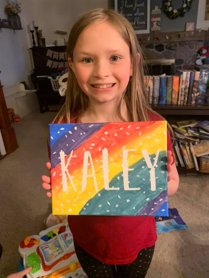 DIY Canvas Custom Name Project Kit