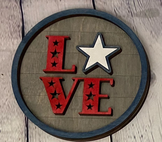 Americana Round Door Hanger