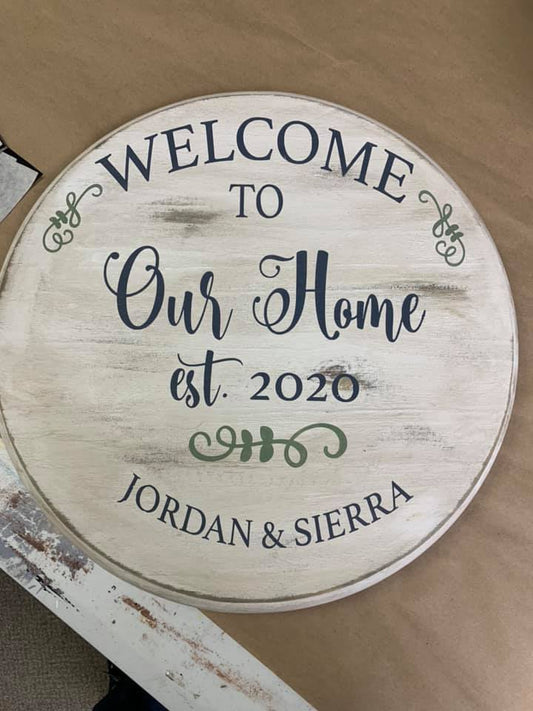 Lazy Susan Wood Rounds