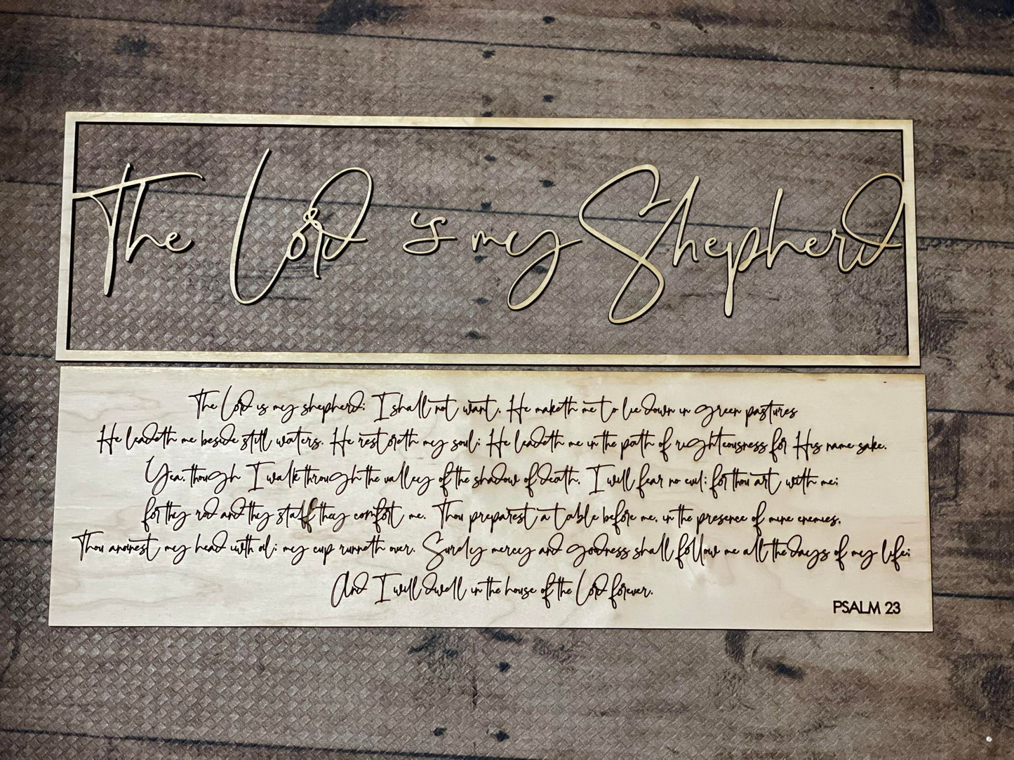 Wholesale Layered Signs, Laser Cut Wood