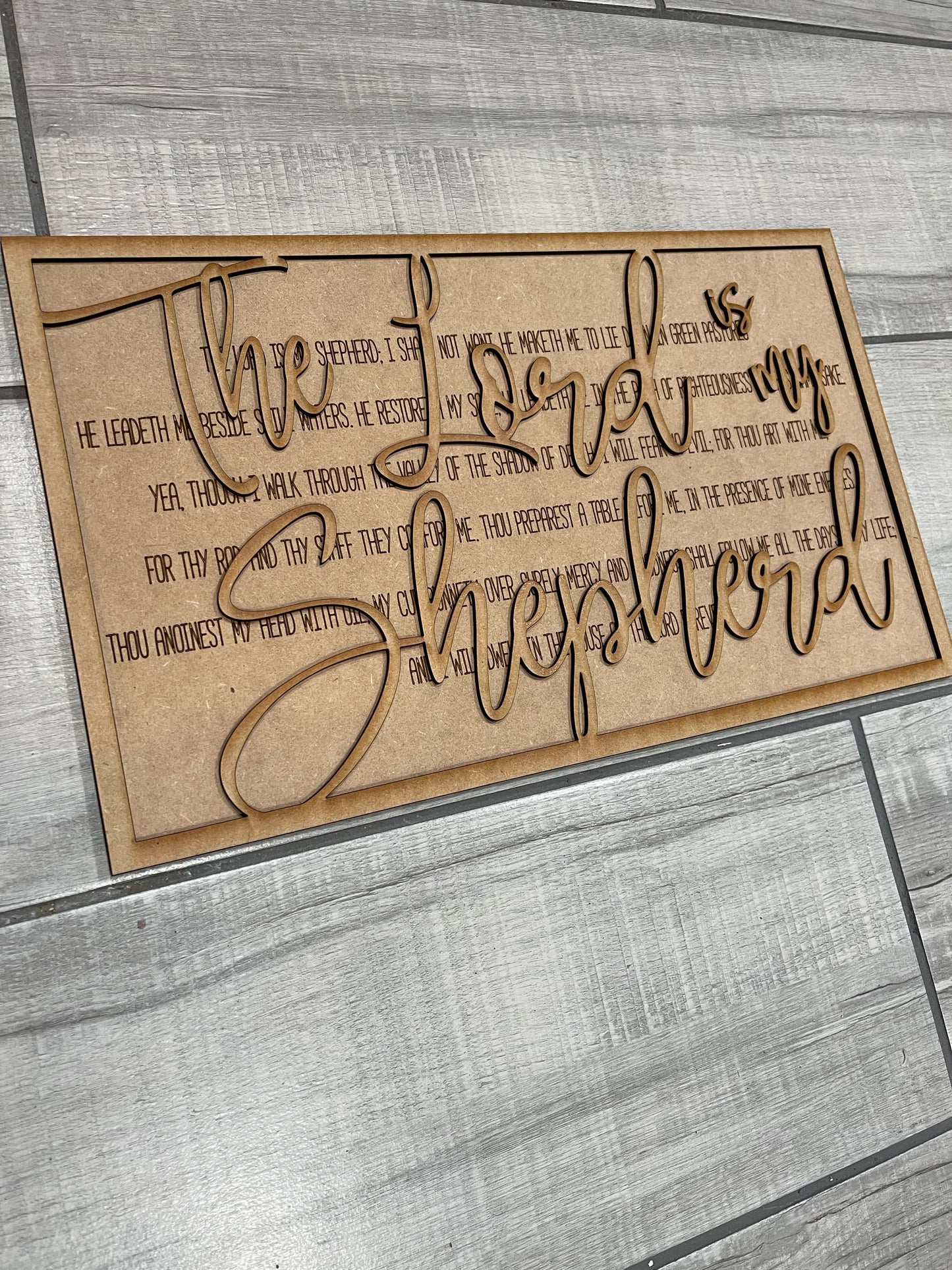 Wholesale Layered Signs, Laser Cut Wood