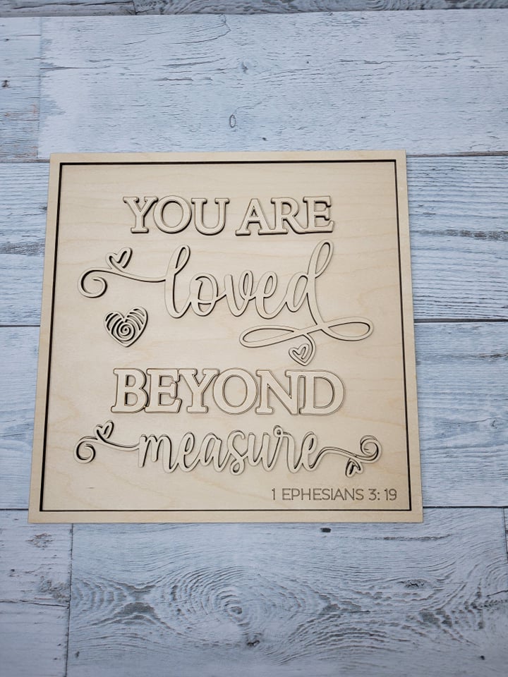 Wholesale Layered Signs, Laser Cut Wood