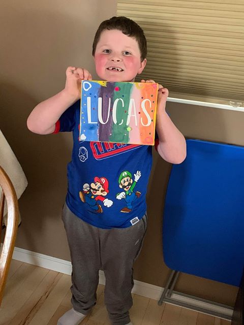 DIY Canvas Custom Name Project Kit