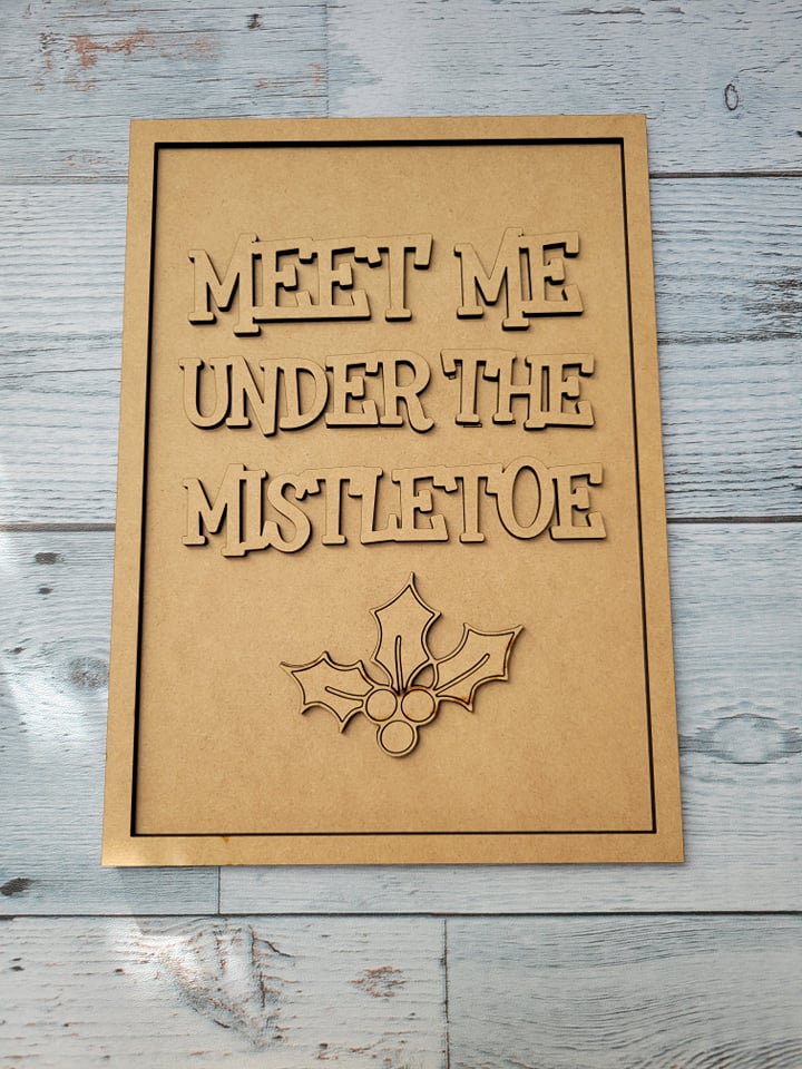 Wholesale Layered Signs, Laser Cut Wood