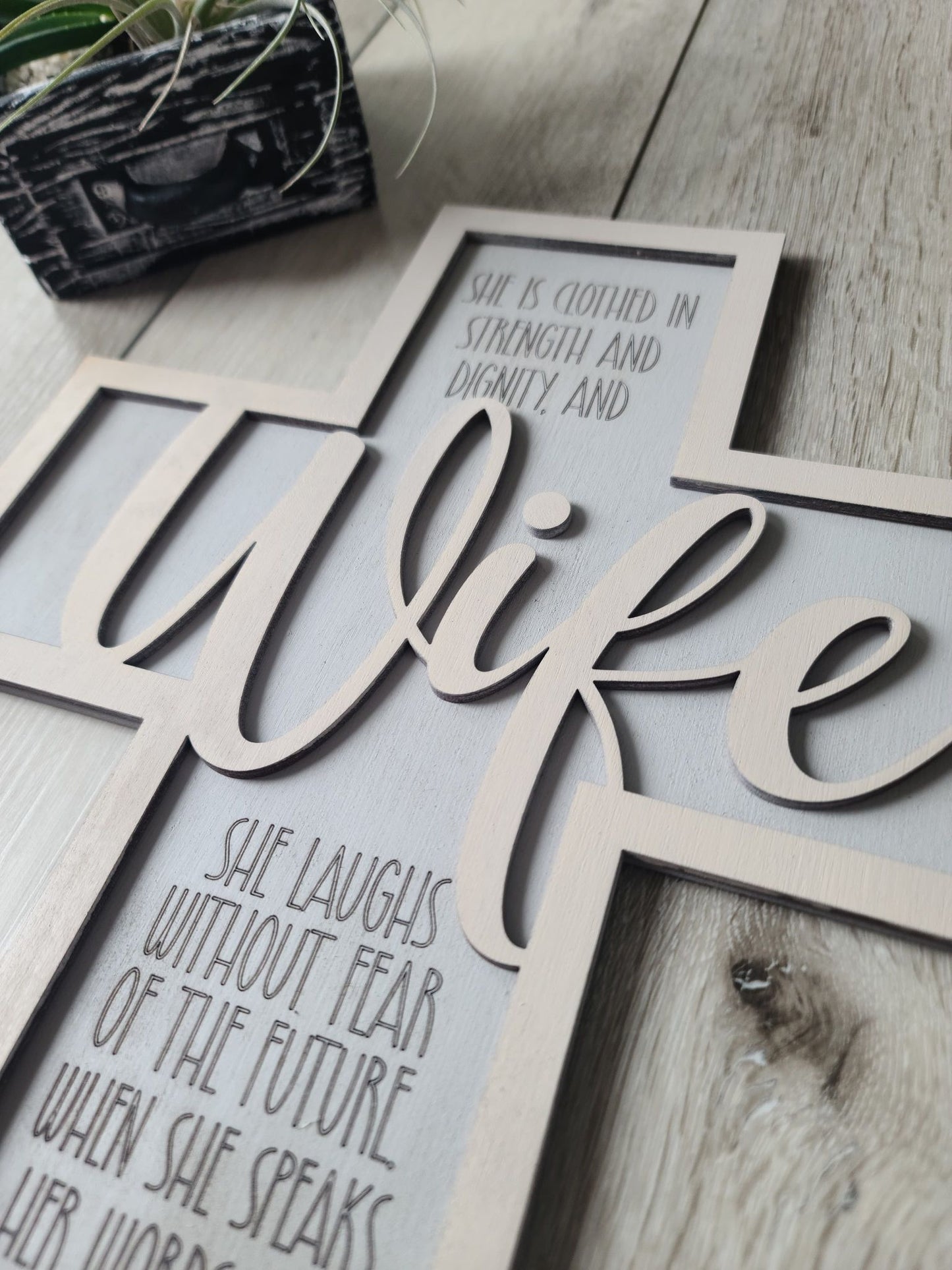 Cross: Mom Memorial THREE Options Blank Cross included SVG File Laser Ready Glowforge