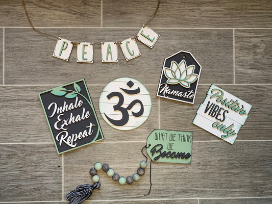 Namaste Tiered Tray Kit