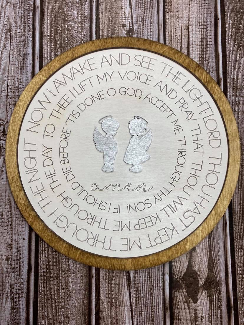 Nursery Rhyme Round BUNDLE of TEN SVG FILES Laser Ready Glowforge