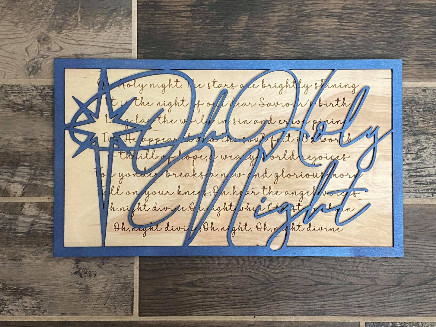 Set of 6 Christmas Carol Signs Glowforge Laser Ready Files SVG