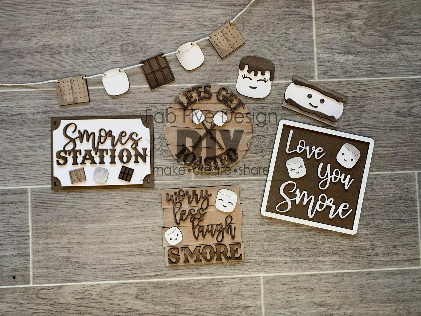 S'More Lover Tiered Tray