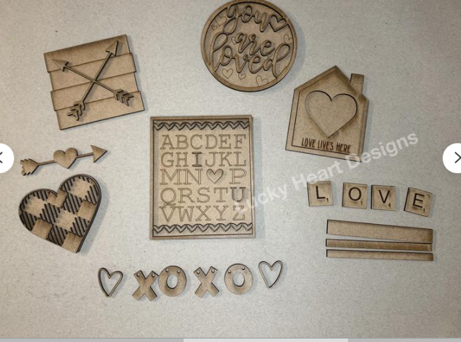 Love Tiered Tray Kit