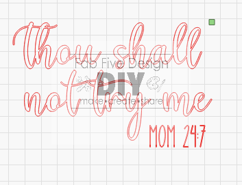 SVG DIgital File: Funny Mom Trio A