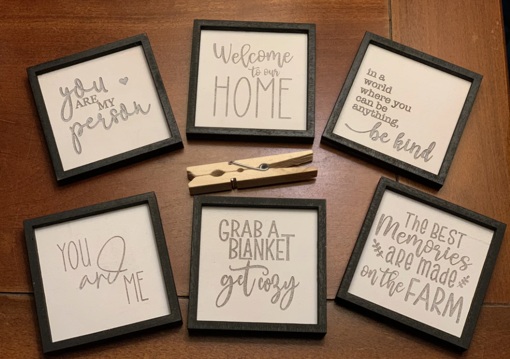 Farmhouse Minis BUNDLE 45 Designs SVG Laser Ready Files