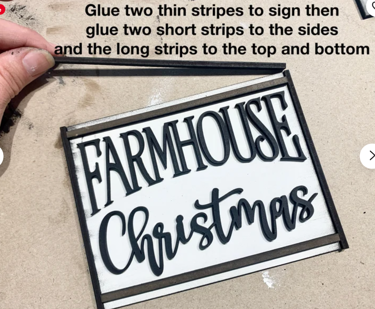 Farmhouse Christmas Tiered Tray Kit