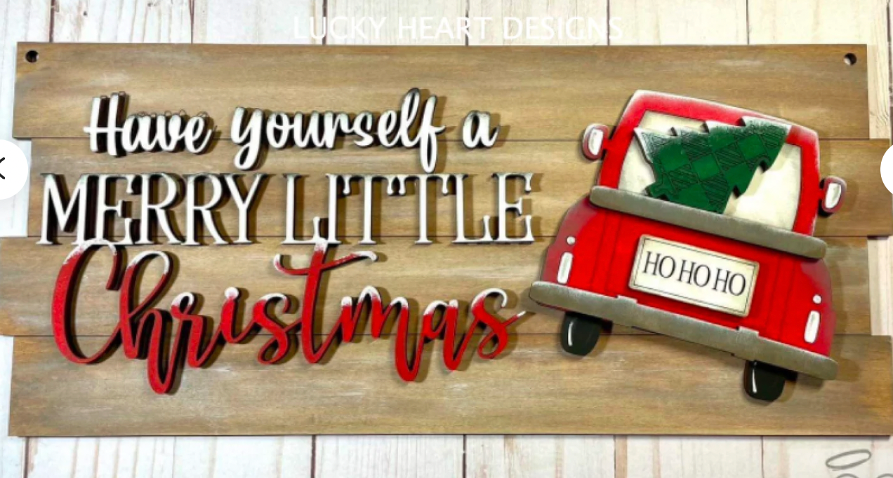 Have Yourself a Merry Little Christmas Sign