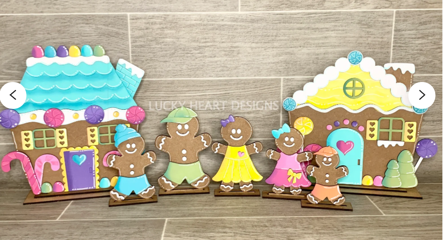 Deluxe DIY Gingerbread House Kit