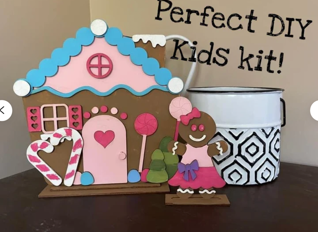 Deluxe DIY Gingerbread House Kit