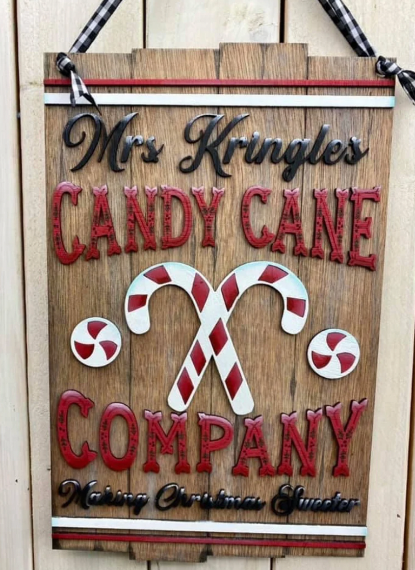 Kringle & Co. Rectangle Door Hanger