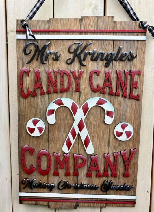 Kringle & Co. Rectangle Door Hanger