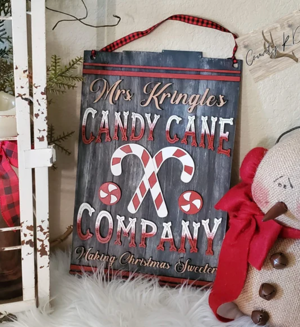 Kringle & Co. Rectangle Door Hanger