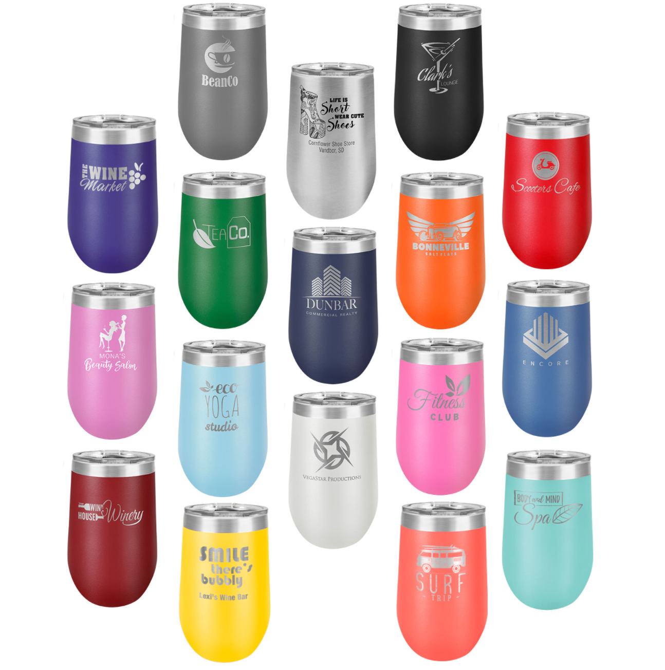 Drinkware: Stemless Wine Tumbler