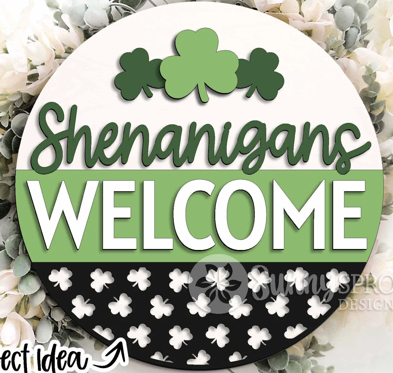 Shenanigans Welcome Door Hanger