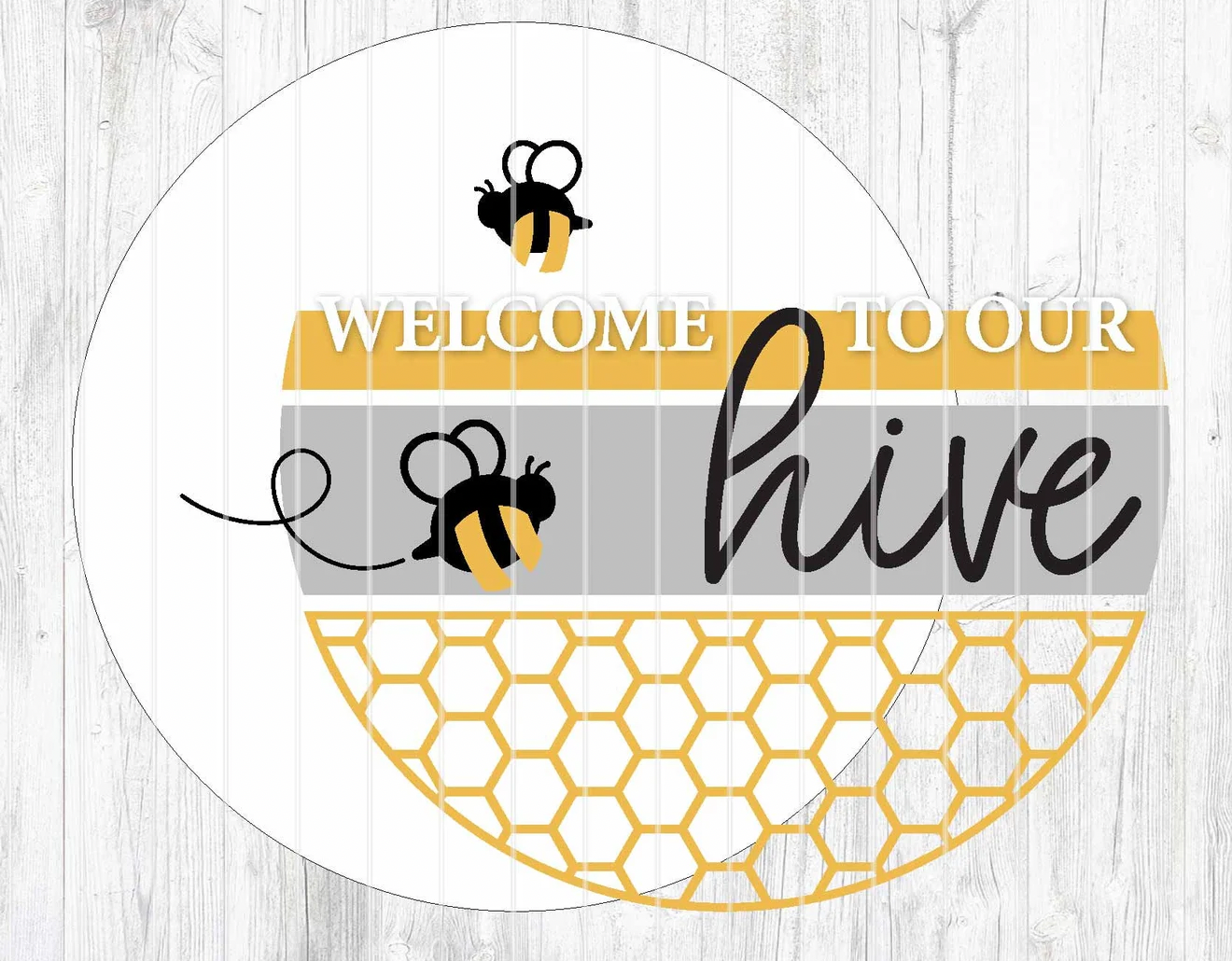 Welcome to our Hive Door Hanger